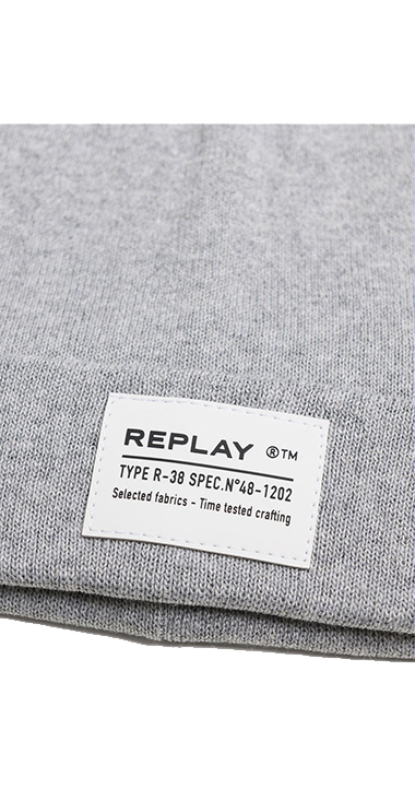 REPLAYラベル付きビーニー 詳細画像